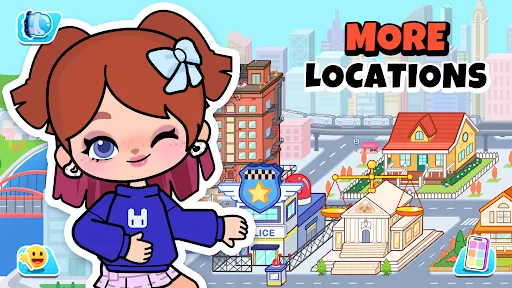 Gameplay screenshot 1 from Aha World: Doll Dress-Up Game - Educational game