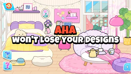 Gameplay screenshot 2 from Aha World: Doll Dress-Up Game - Educational game